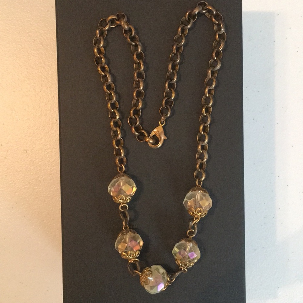 Fabulina Bold Crystal Necklace